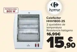 Carrefour Calefactor HHH1800-25 oferta