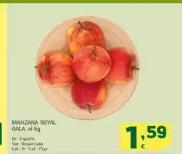 HiperDino Manzana royal gala oferta