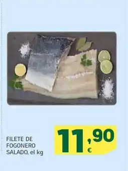 HiperDino Filete de fogonero salado oferta