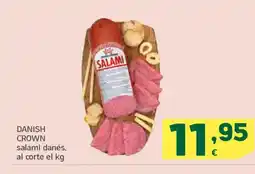 HiperDino DANISH CROWN salami danés oferta