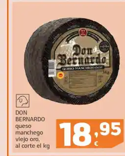 HiperDino DON BERNARDO queso manchego viejo oro oferta