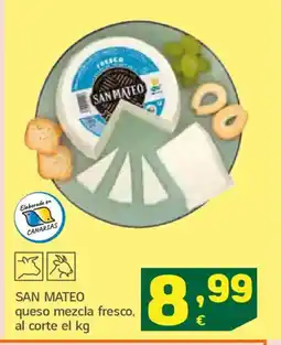HiperDino SAN MATEO queso mezcla fresco oferta