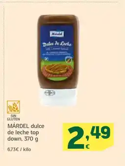 HiperDino MÁRDEL dulce de leche top down oferta