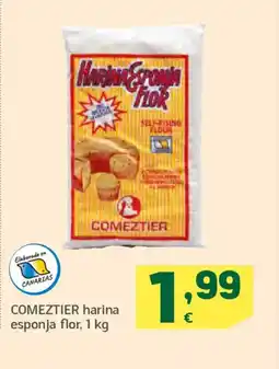 HiperDino COMEZTIER harina esponja flor oferta