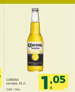 HiperDino CORONA cerveza oferta