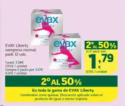 HiperDino EVAX Liberty compresa normal oferta