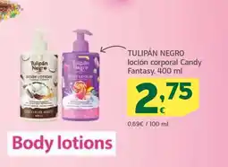 HiperDino TULIPÁN NEGRO loción corporal Candy Fantasy oferta