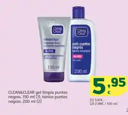 HiperDino CLEAN&CLEAR gel limpia puntos negros oferta