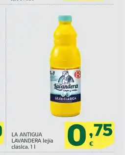 HiperDino LA ANTIGUA LAVANDERA lejía clásica oferta