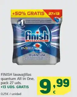 HiperDino FINISH lavavajillas quantum All in One oferta