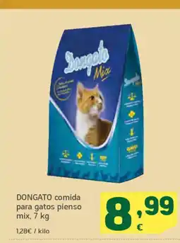 HiperDino DONGATO comida para gatos pienso mix oferta
