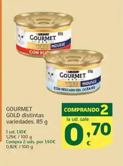 HiperDino GOURMET GOLD distintas variedades oferta