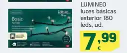 HiperDino LUMINEO luces básicas exterior 180 oferta