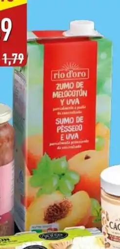 ALDI VEGAN RIO D'ORO Suc de préssec i raïm oferta