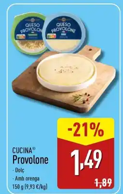 ALDI CUCINA Provolone oferta