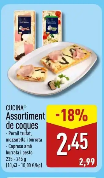 ALDI CUCINA Assortiment de coques oferta