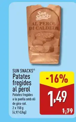 ALDI SUN SNACKS Patates fregides al perol oferta