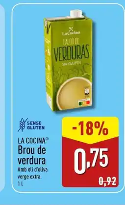 ALDI LA COCINA Brou de verdura oferta