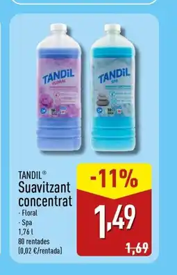 ALDI TANDIL Suavitzant concentrat oferta
