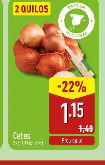 ALDI Cebes oferta