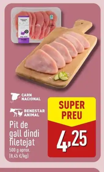 ALDI Pit de gall dindi oferta