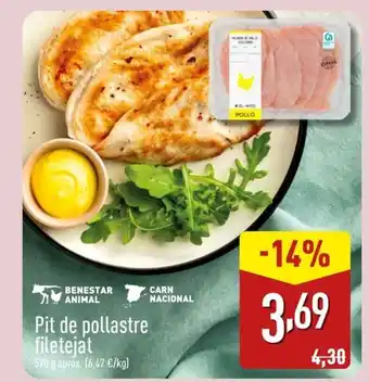 ALDI Pit de pollastre filetejat oferta