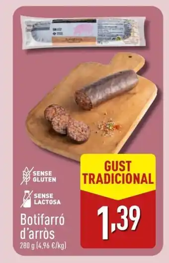 ALDI Botifarró d'arròs oferta