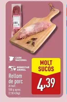ALDI Rellom de porc oferta