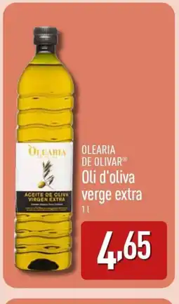 ALDI OLEARIA DE OLIVAR Oli d'oliva verge extra oferta