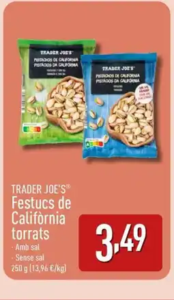 ALDI TRADER JOE'S Festucs de Califòrnia torrats oferta