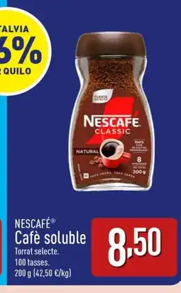 ALDI NESCAFÉ Cafè soluble oferta