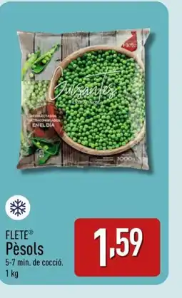 ALDI FLETE Pèsols oferta
