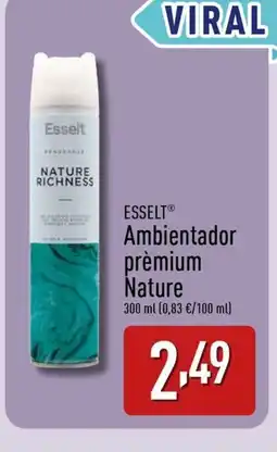 ALDI ESSELT Ambientador prèmium Nature oferta