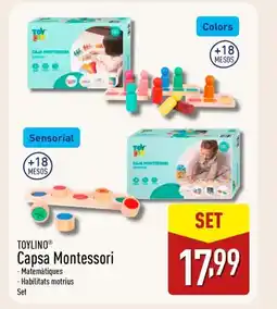 ALDI TOYLINO Capsa Montessori oferta