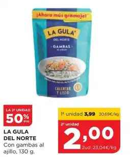 Alimerka LA GULA DEL NORTE Con gambas al ajillo oferta