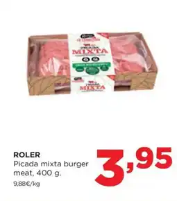 Alimerka ROLER Picada mixta burger oferta
