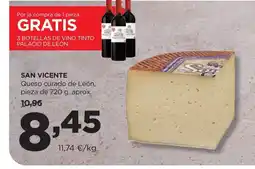 Alimerka SAN VICENTE Queso curado de León oferta