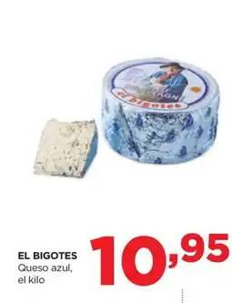 Alimerka EL BIGOTES Queso azul oferta
