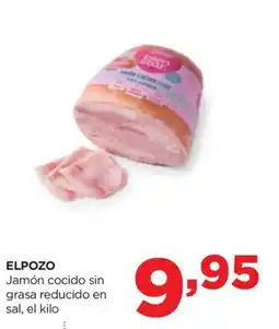 Alimerka ELPOZO Jamón cocido sin grasa reducido en sal oferta