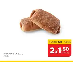 Alimerka Napolitana de atún oferta