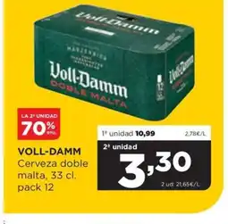 Alimerka VOLL-DAMM Cerveza doble oferta