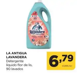 Alimerka LA ANTIGUA LAVANDERA Detergente líquido flor de lis oferta