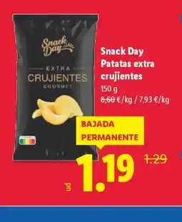 Lidl SNACK DAY Patatas extra crujientes oferta
