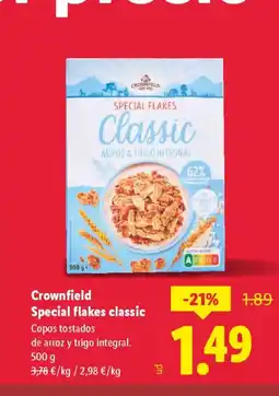 Lidl CROWNFIELD Special flakes classic oferta