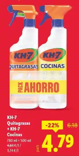 Lidl KH-7 Quitagrasas + KH-7 Cocinas oferta