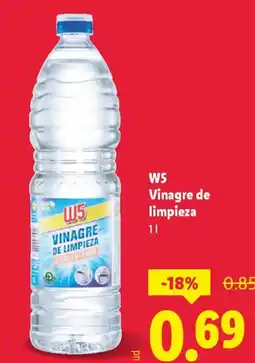 Lidl W5 Vinagre de limpieza oferta