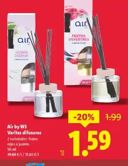 Lidl Air by W5 Varitas difusoras oferta