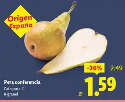 Lidl Pera conferencia oferta