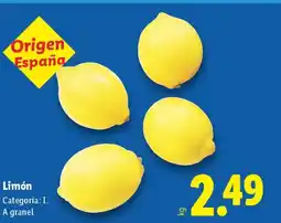 Lidl Limón oferta