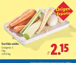 Lidl Surtido caldo oferta